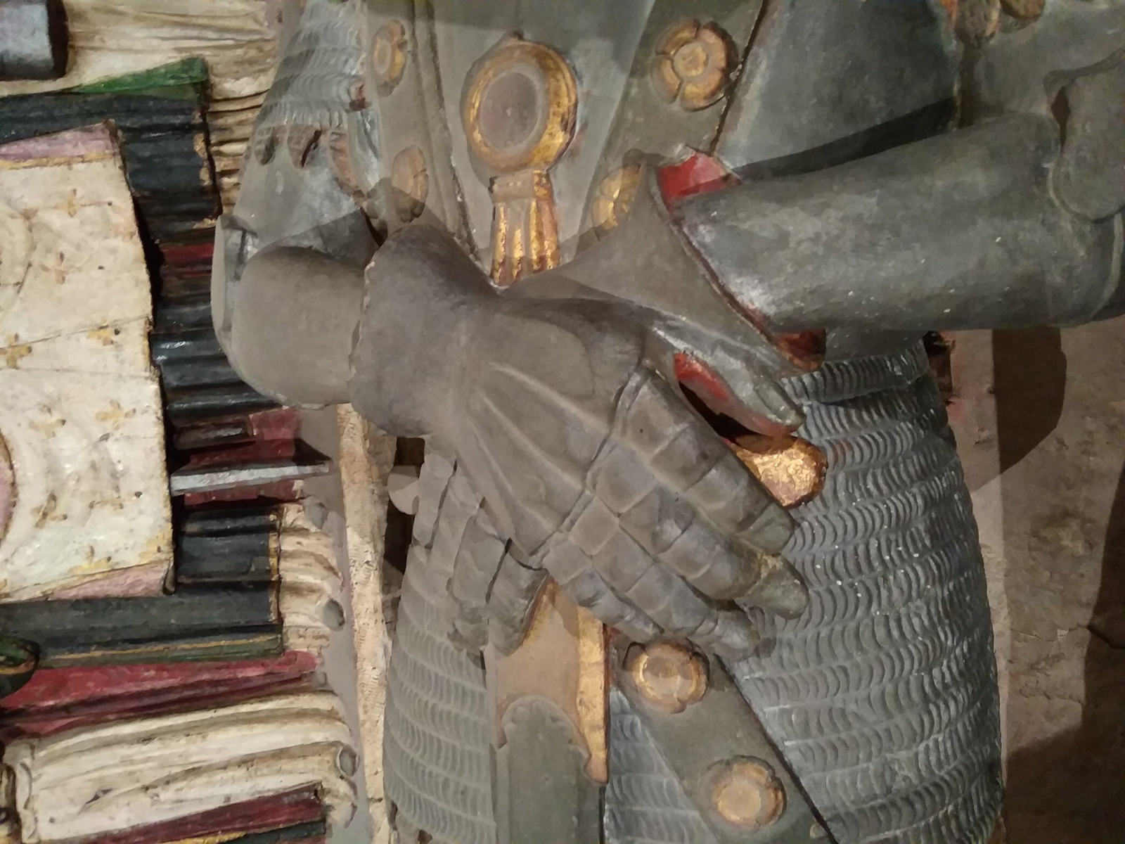 The effigy of Don Juan de Vallterra from Segorbe circa 1388